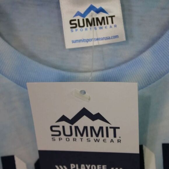 SUMMIT TIE DYE CROPPED TEE WICHITA STATE SIZE M NWT - Picture 4 of 6